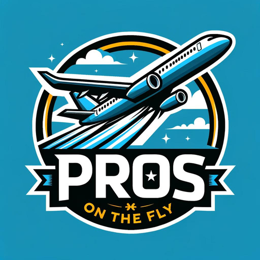 the logo for pros on the fly