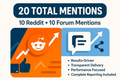 What You Get: 10 Reddit + 10 Forum Mentions
Why It Works: Designed to drive results with simple, transparent delivery.
Perfect For: Businesses that value performance and clarity.
Includes: Service fulfillment and reporting..

Make eye catching and high converting 