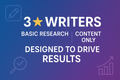 What You Get: 3★ writers; basic research; content only
Why It Works: Designed to drive results with simple, transparent delivery.
Perfect For: Businesses that value performance and clarity.
Includes: Service fulfillment and reporting..

Make eye catching and high converting 