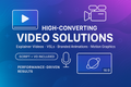 What You Get: Explainer or VSL; branded animation; motion graphics; script; VO; 16:9
Why It Works: Designed to drive results with simple, transparent delivery.
Perfect For: Businesses that value performance and clarity.
Includes: Service fulfillment and reporting..

Make eye catching and high converting 